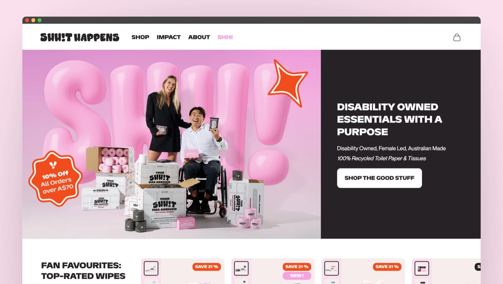 Projecte Shh!t Happens : projecte de Tint Studio
